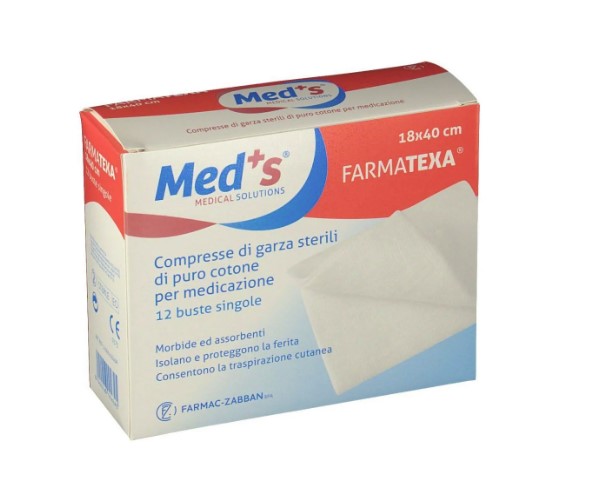 compresse-garza-cotone-sterile-meds-18x40